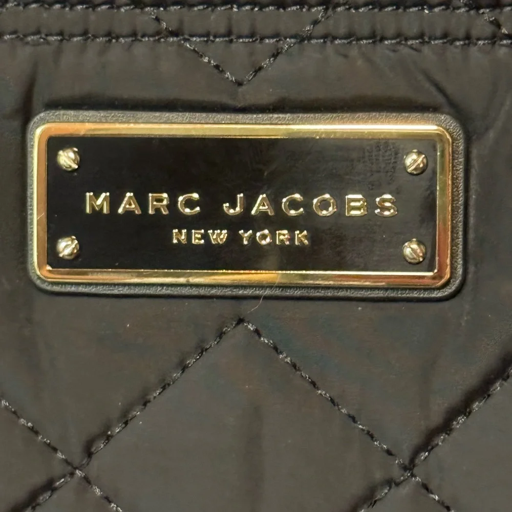 Marc Jacobs Black Quilted Tote Bag - Picture 3 of 14